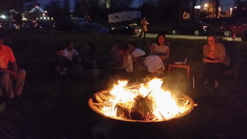the bonfire